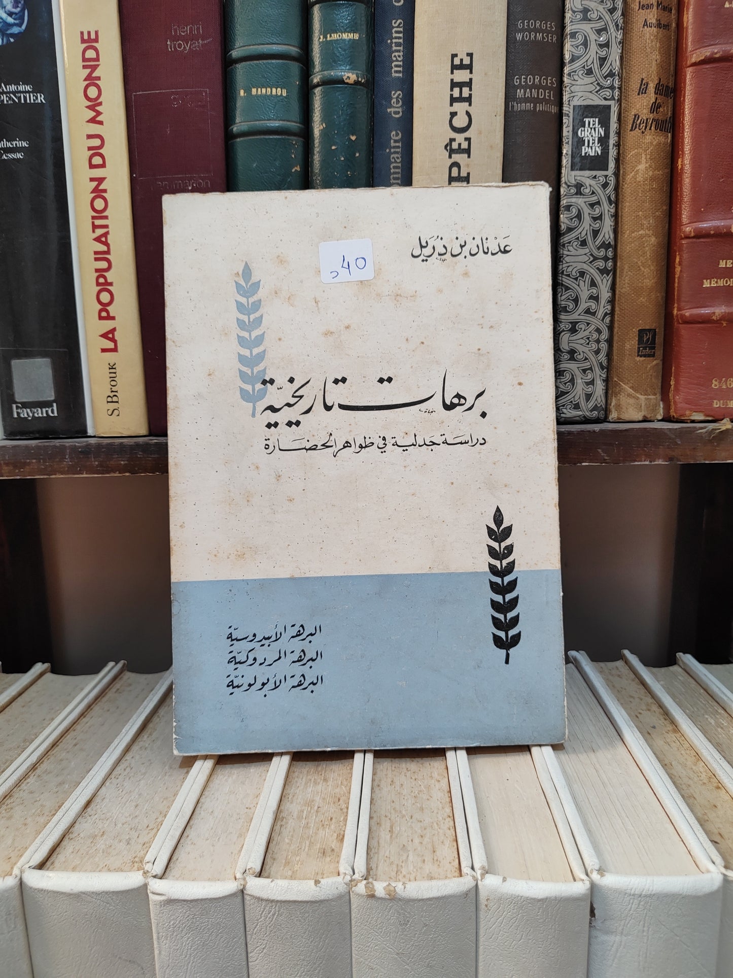 ذريل - برهات تاريخية دراسة جدلية في ظواهر الحضارة