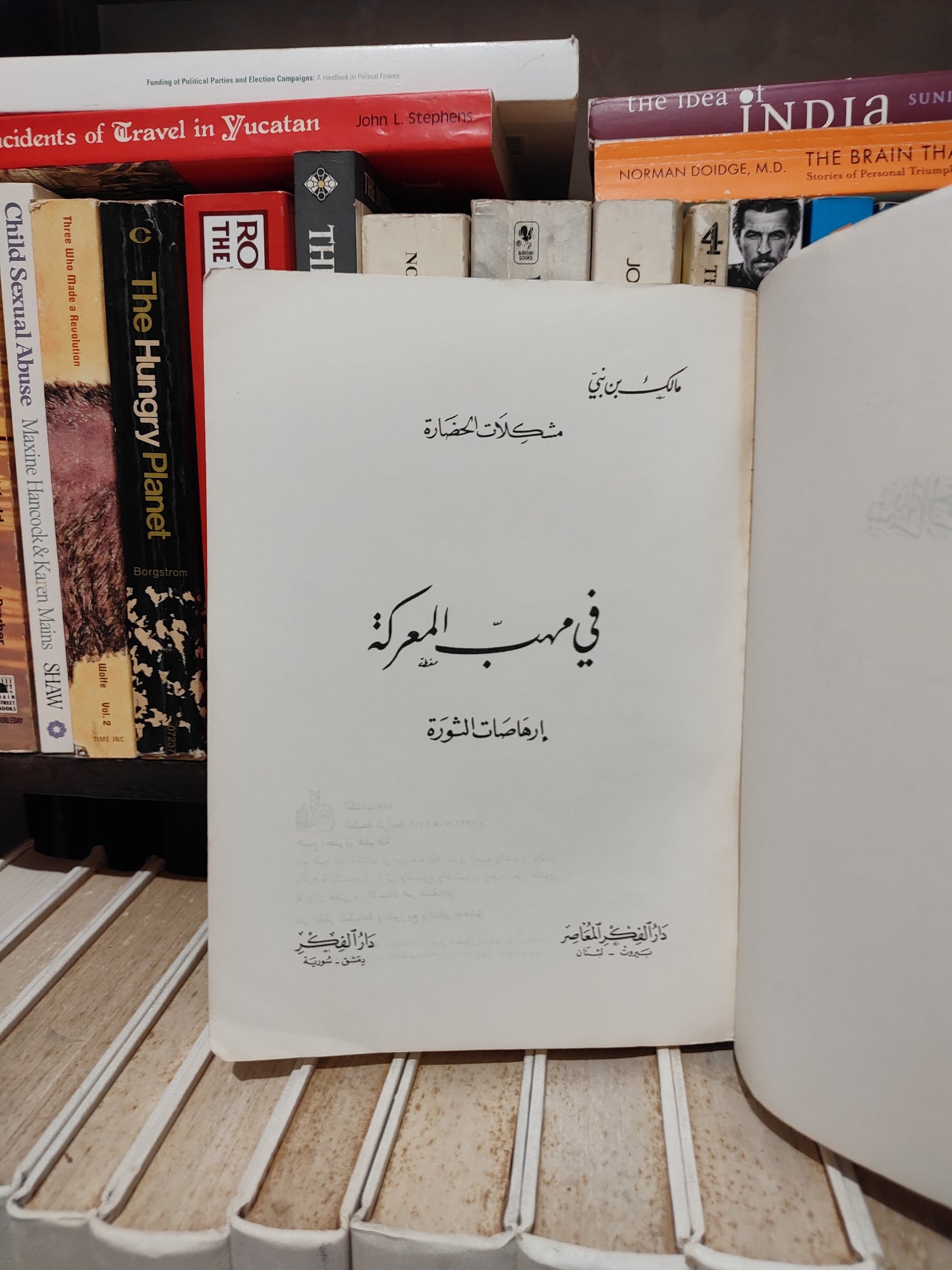 بن نبي - في مهب المعركة