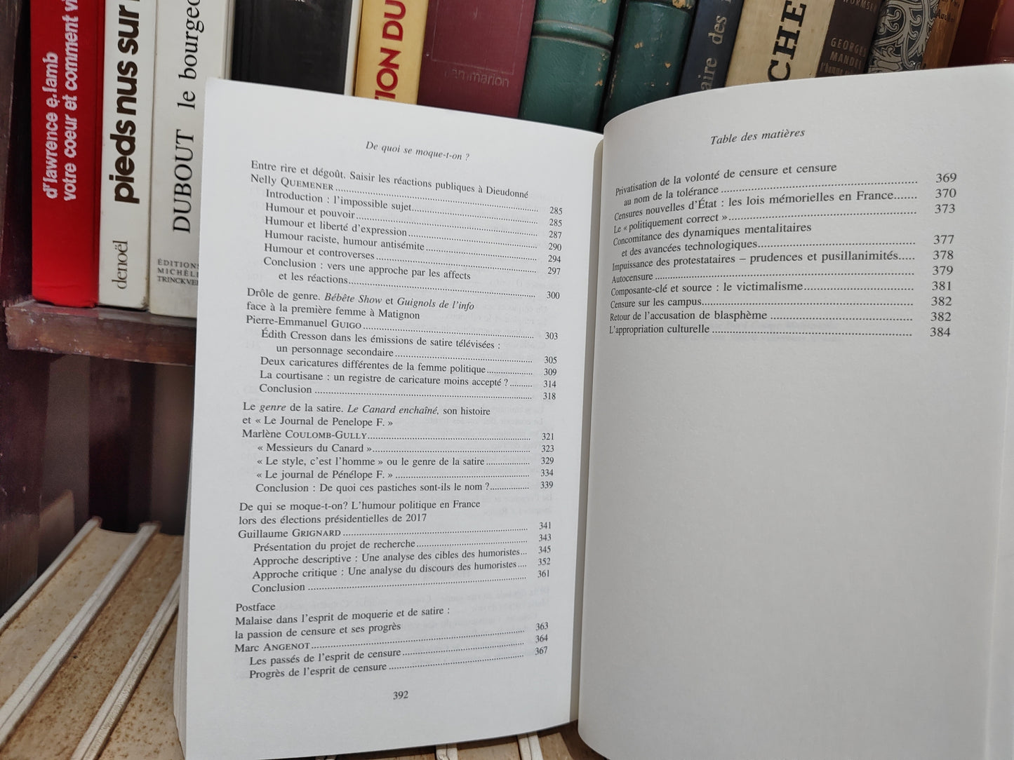 Passard - De quoi se moquent-t-on ? Satire et Liberté d'expression