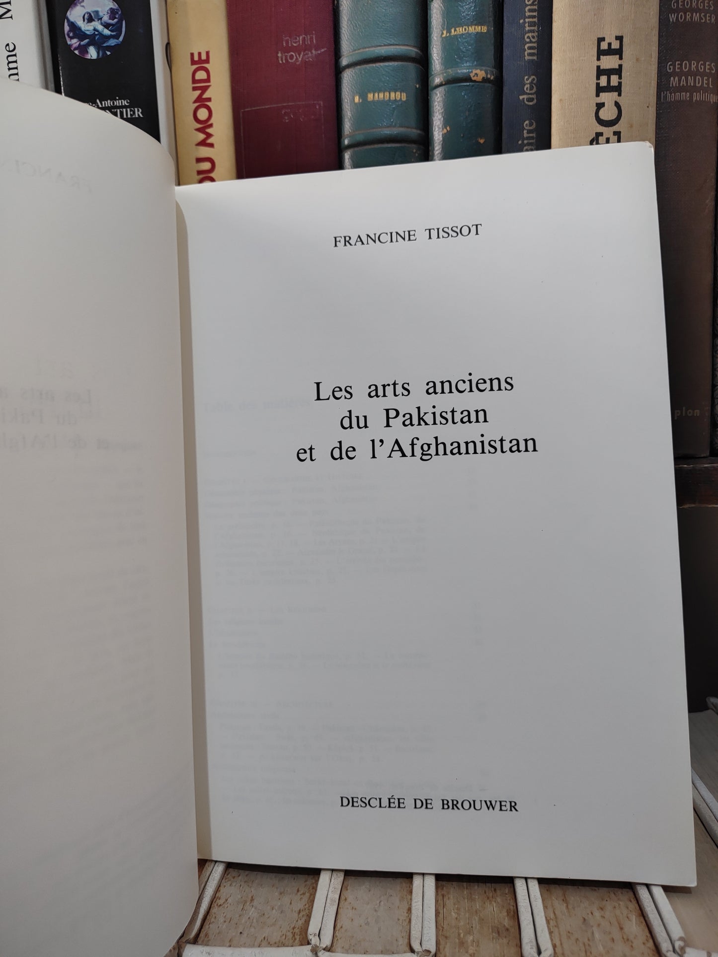 Tissot - Les arts anciens du Pakistan et de l'Afghanistan