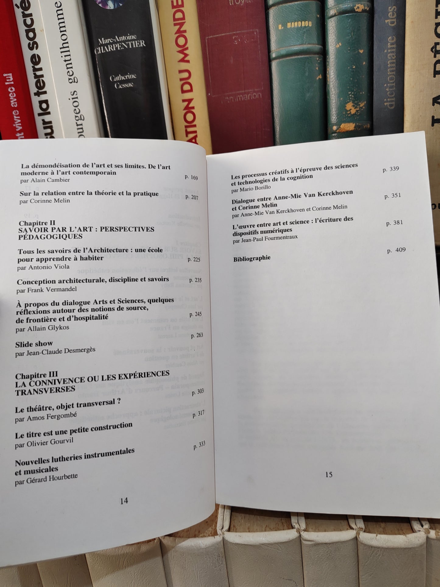 Art et savoir de la connaissance a la connivence