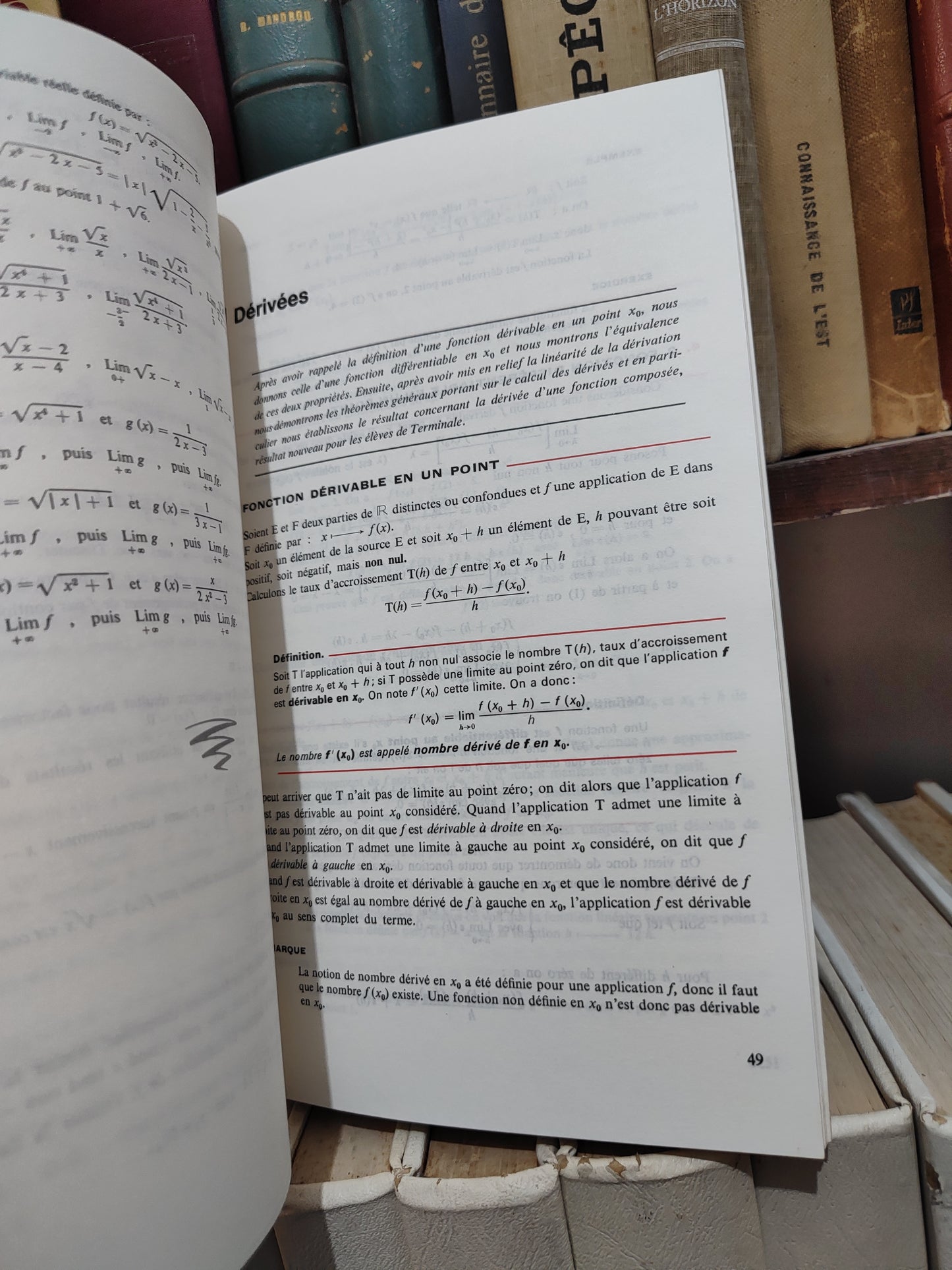 Mathématiques Terminale A