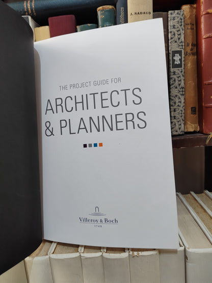 Villeroy - The product guide for architectes  & planners