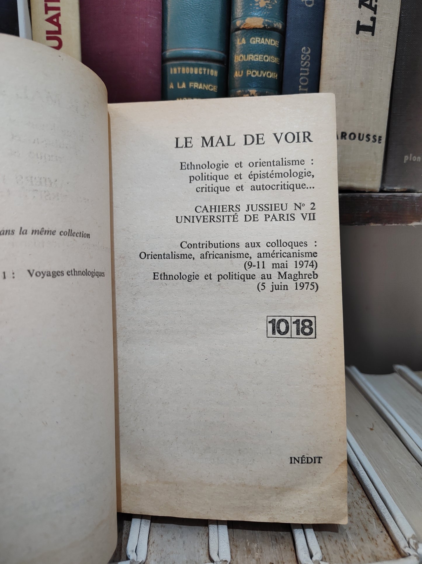 Le mal de voir