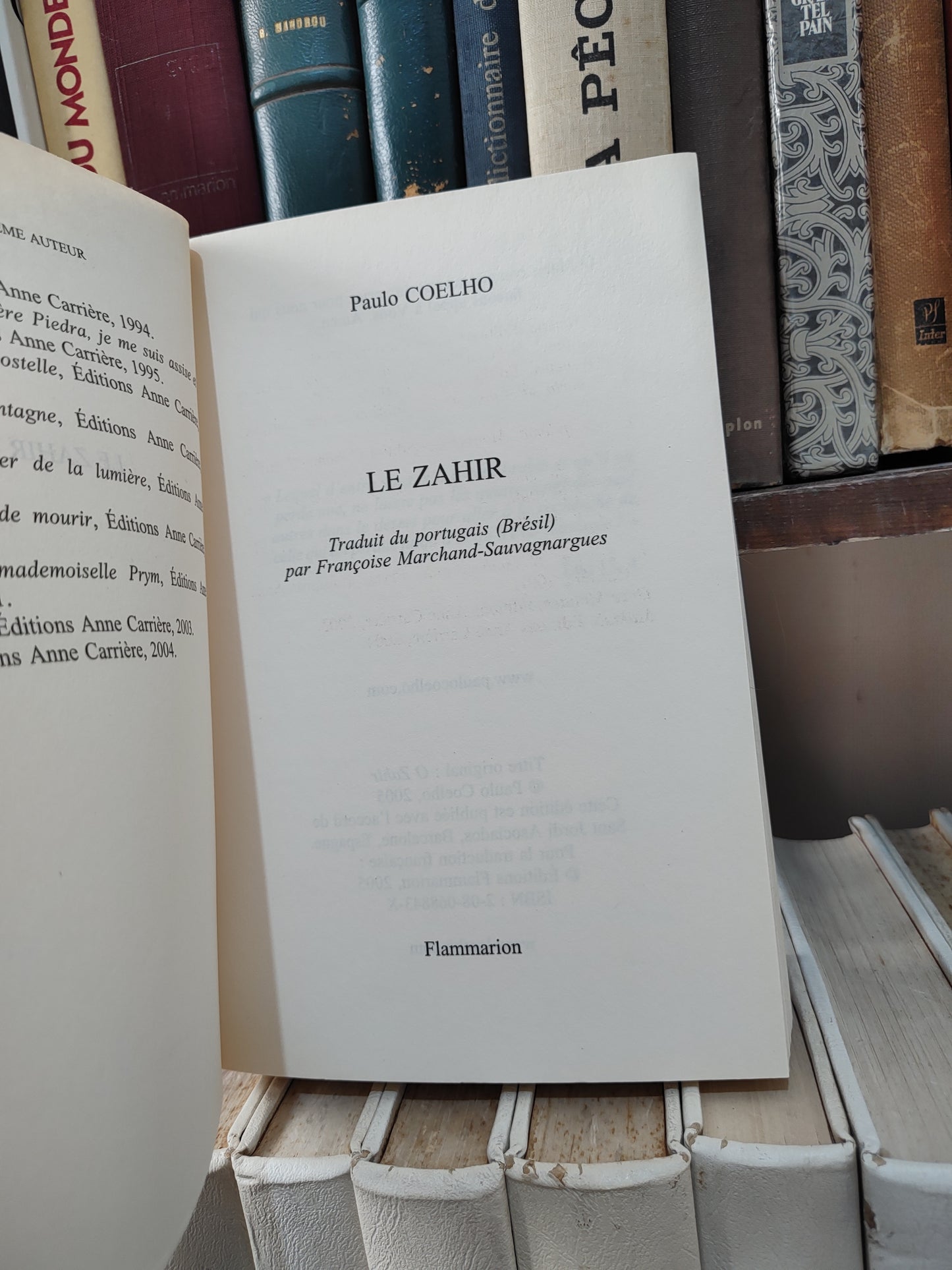 Coelho - Le Zahir