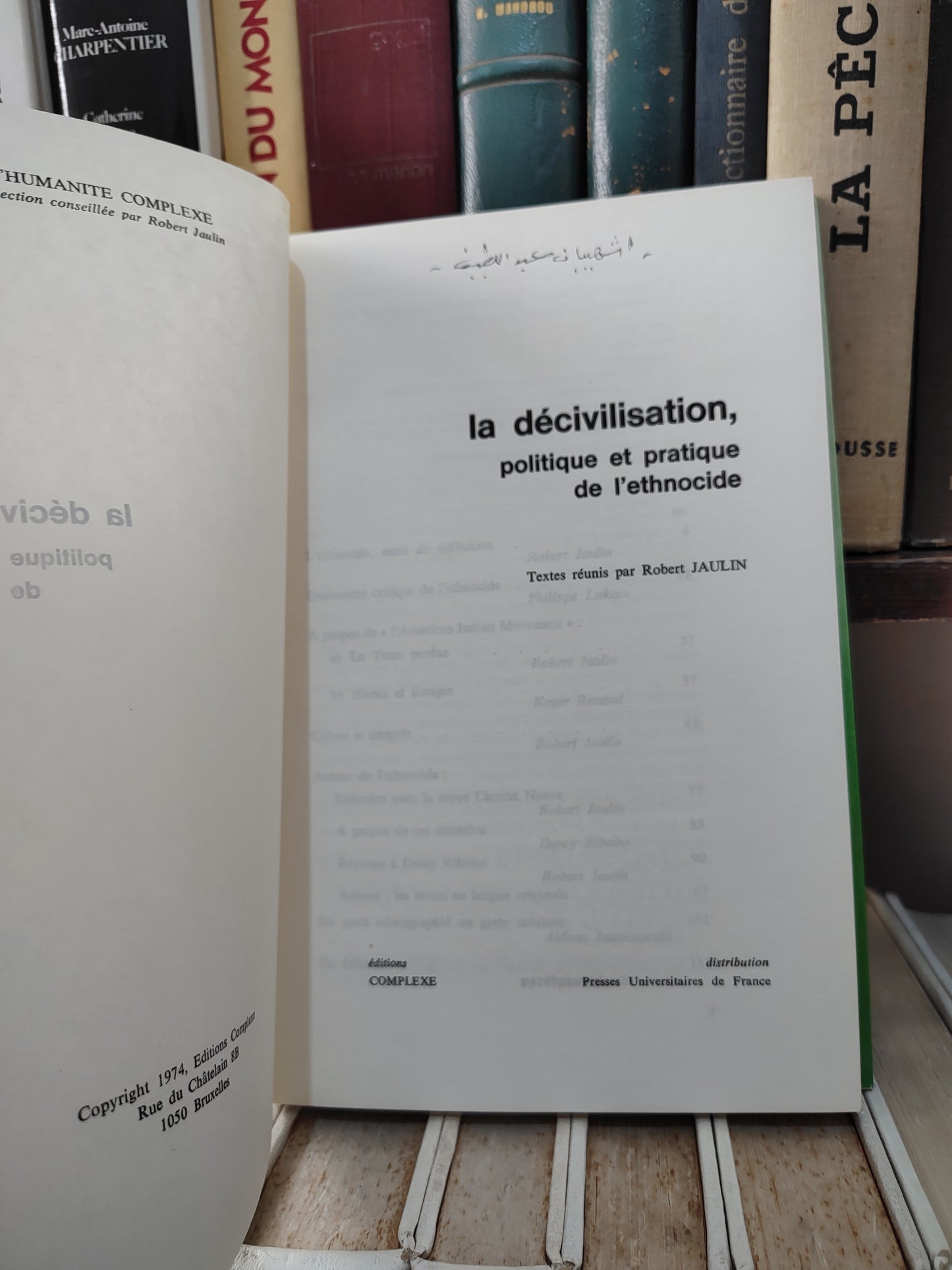 Jaulin - La décivilisation