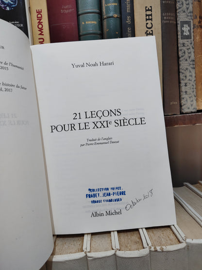 Harari - 21 leçons pour le XXIe siècle