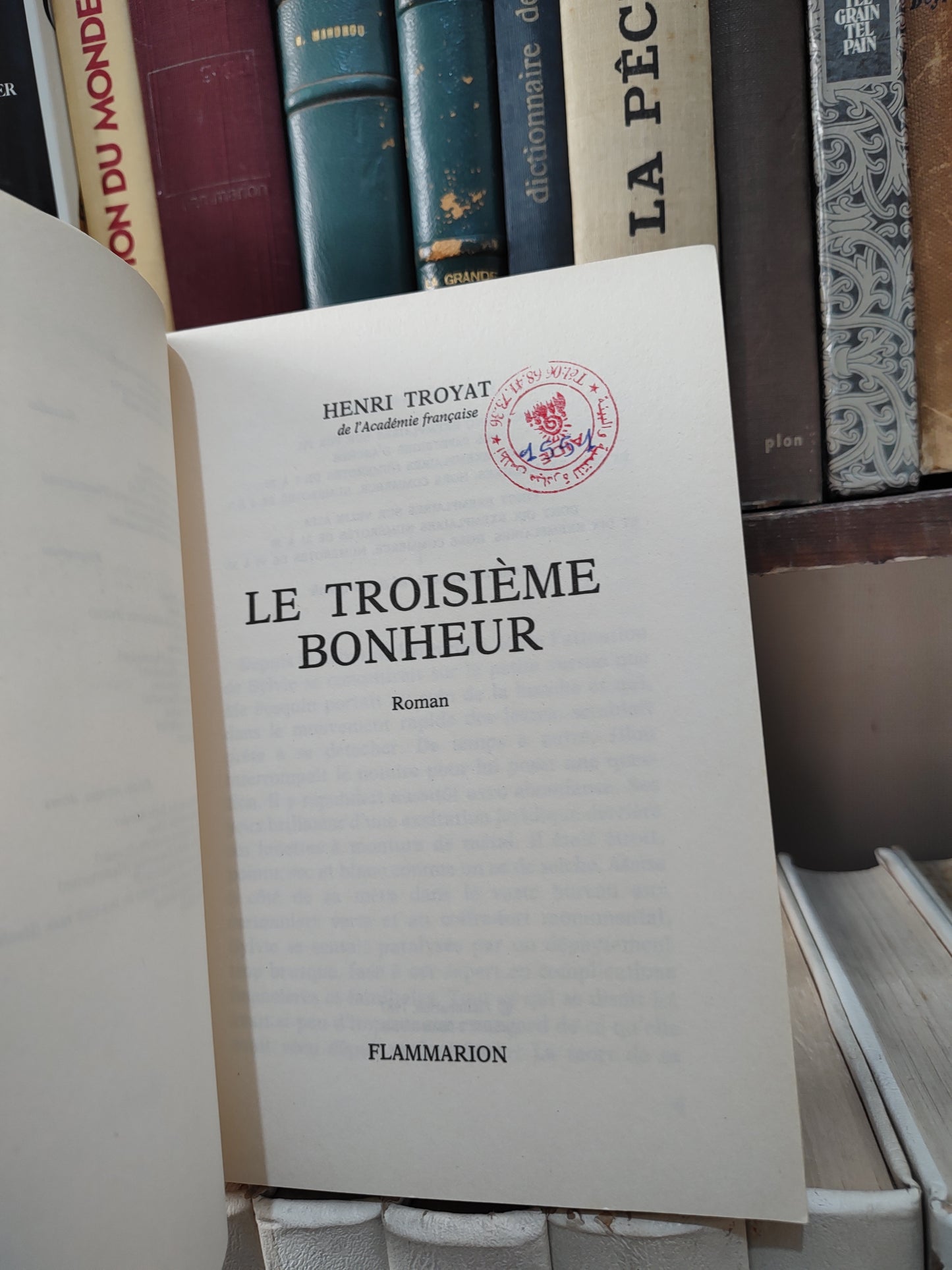 Troyat -Le troisième bonheur