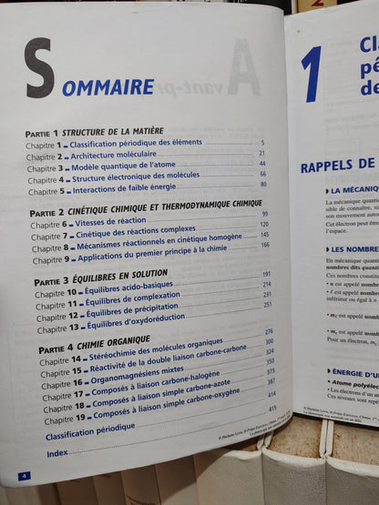 H Perapa : Exercices et problèmes chimie 1ère annyee PCSI