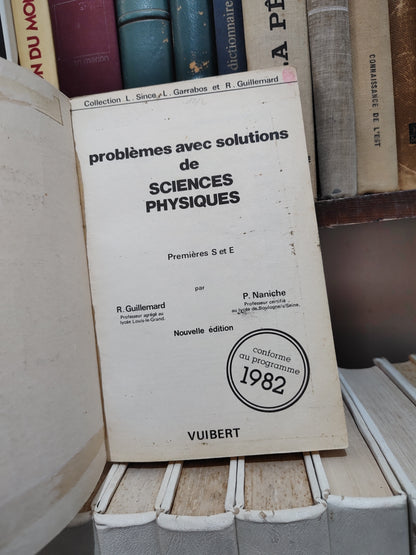 Sciences physiques Aer S et E Vuibert
