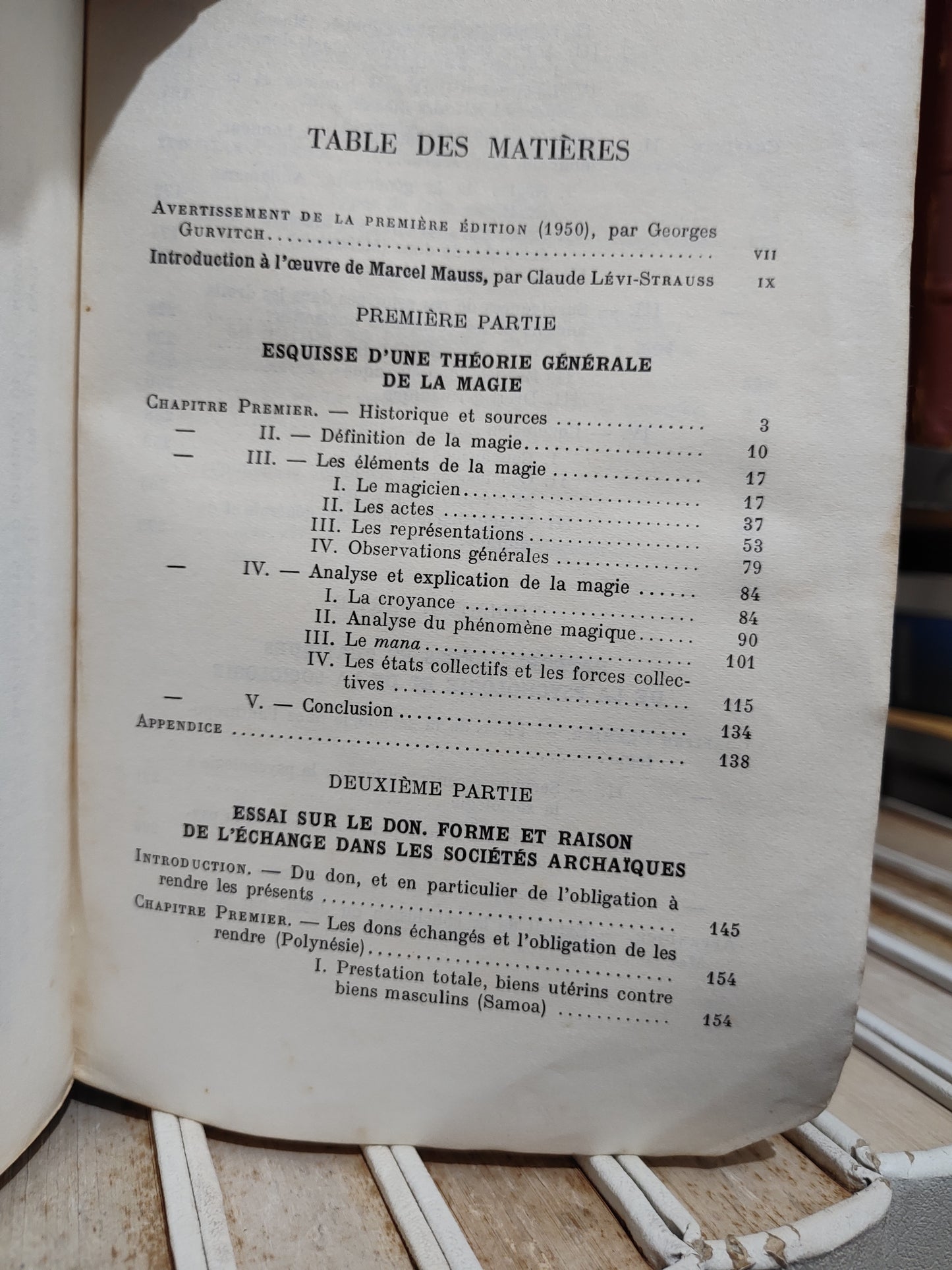Mauss - Sociologie et Anthropologie