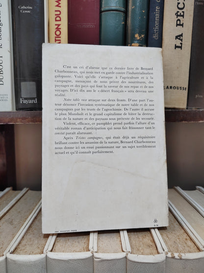 Charbonneau - Notre table rase