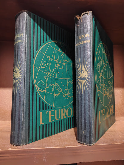 l'Europe géographique 1957