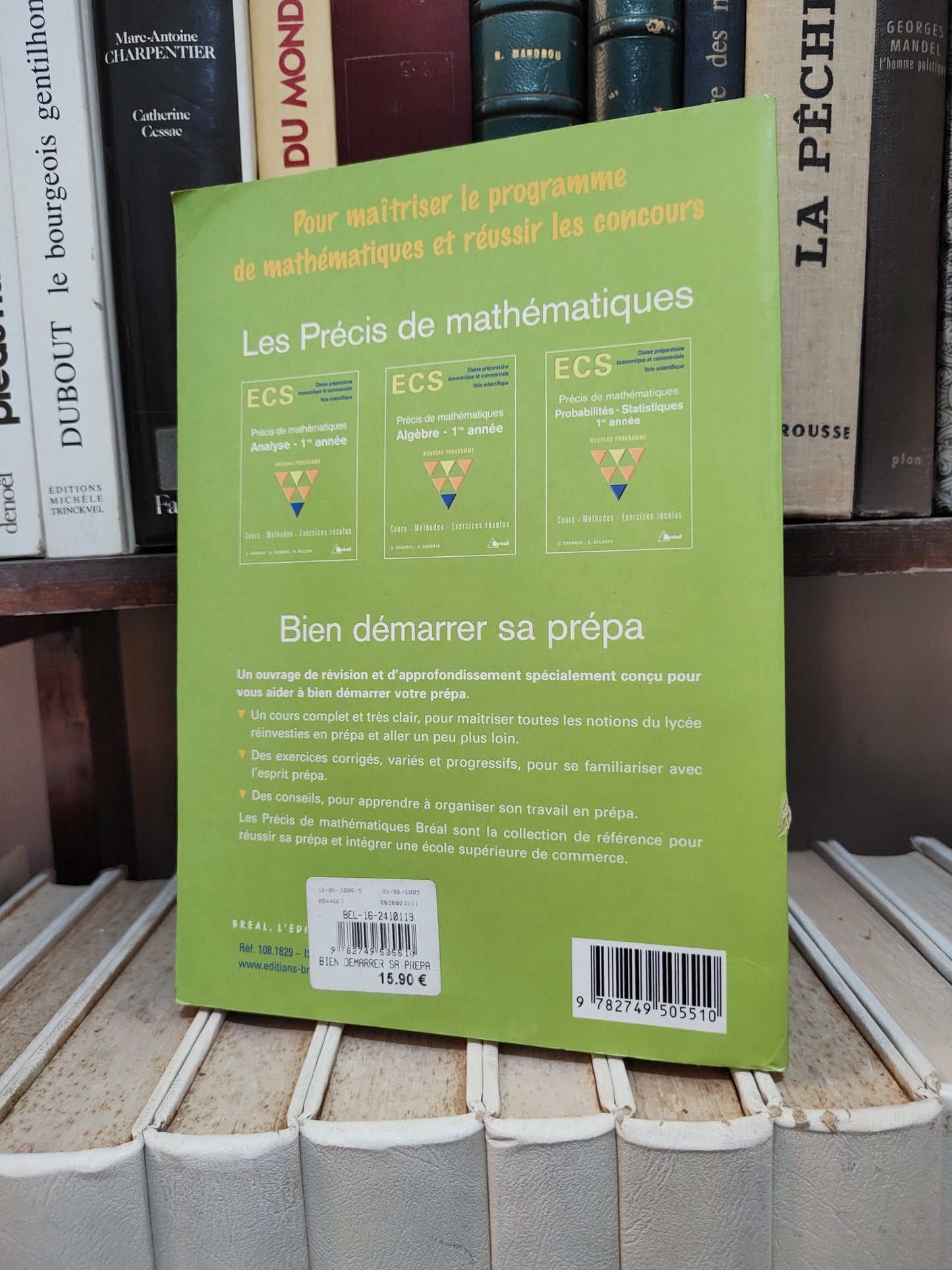 ECS Précis de mathématiques bien démarrer sa prépa