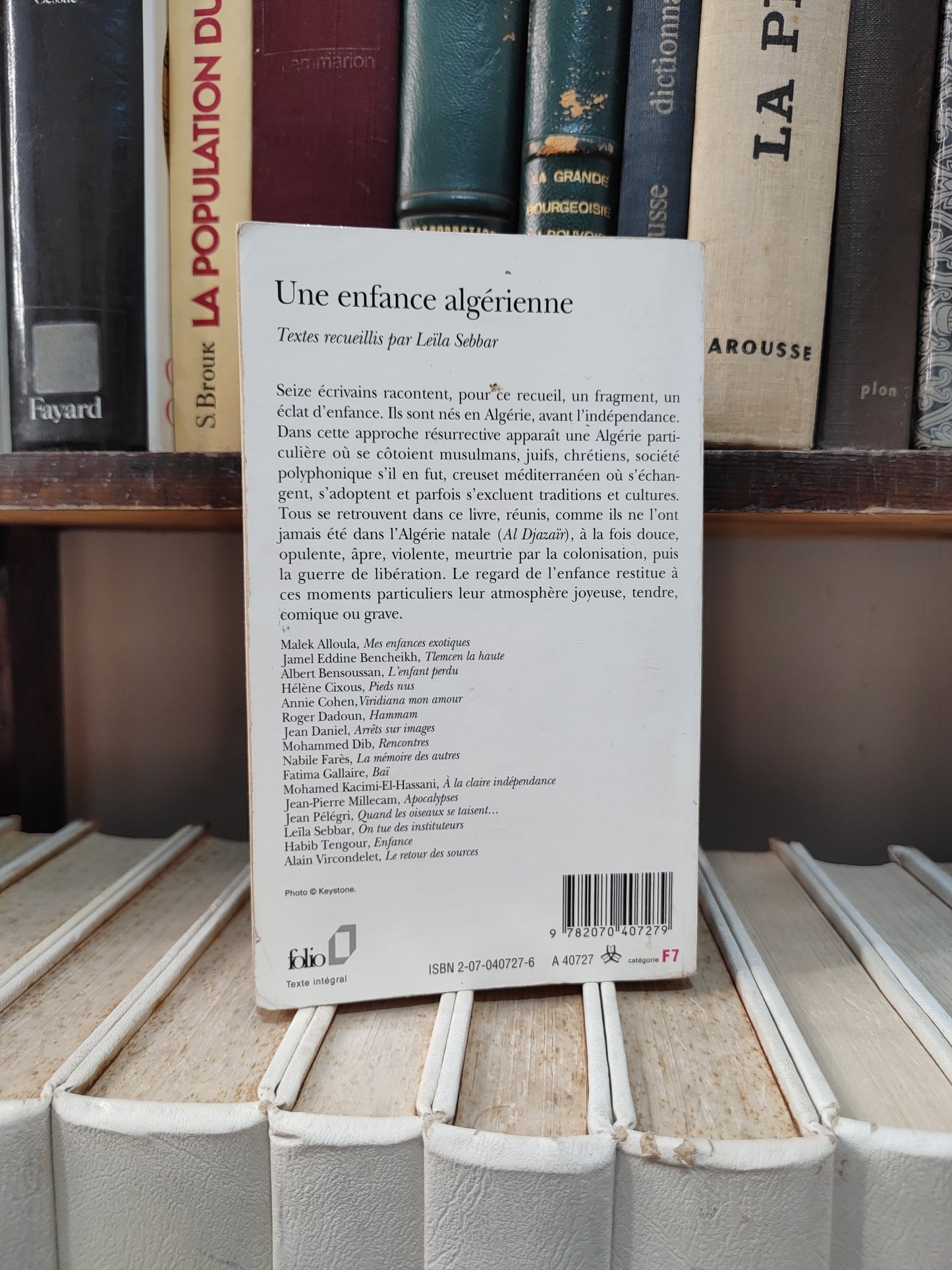 Sebbar - une enfance algérienne