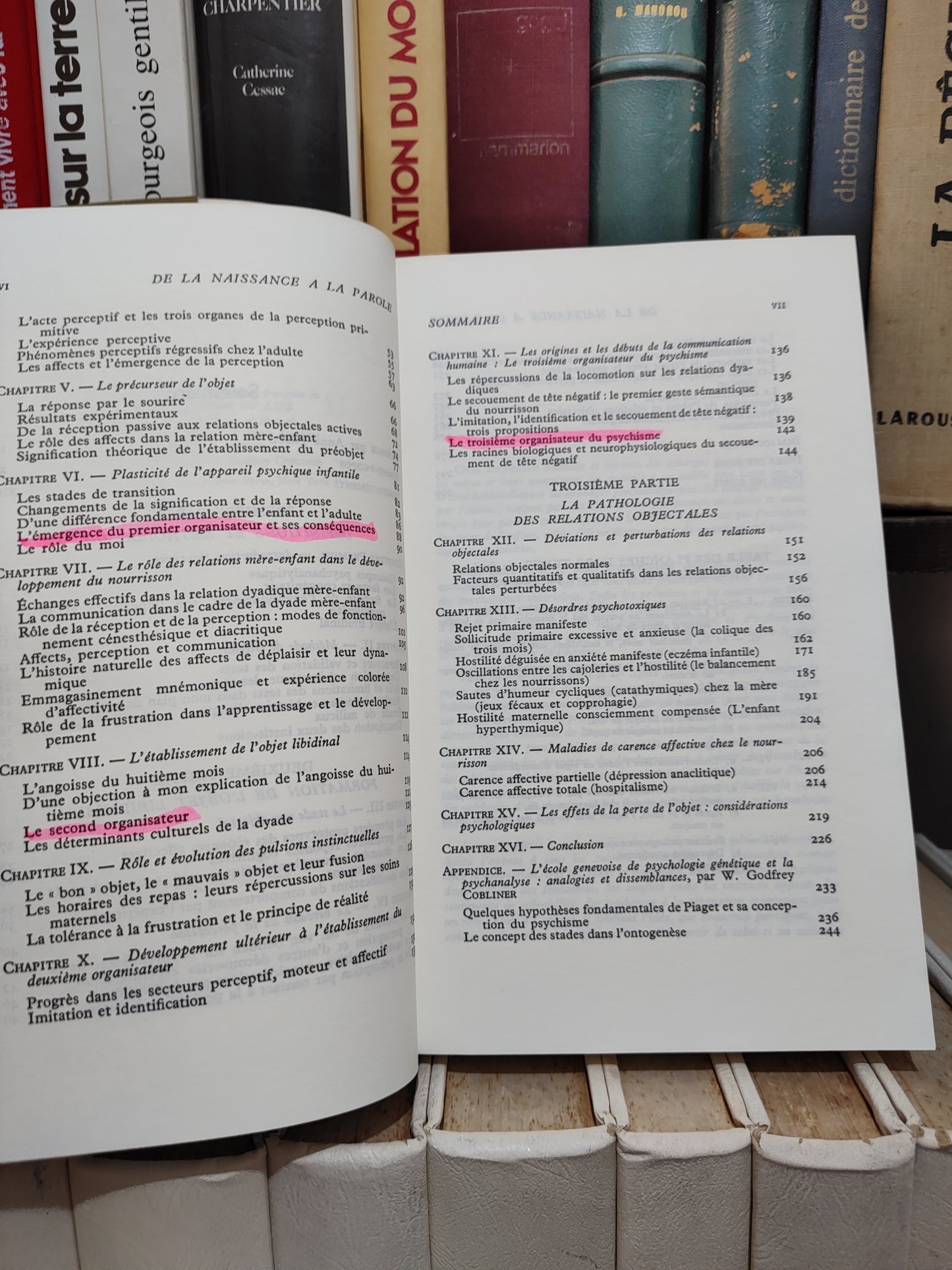 Spitz - De la naissance à la parole : la première année de la vie