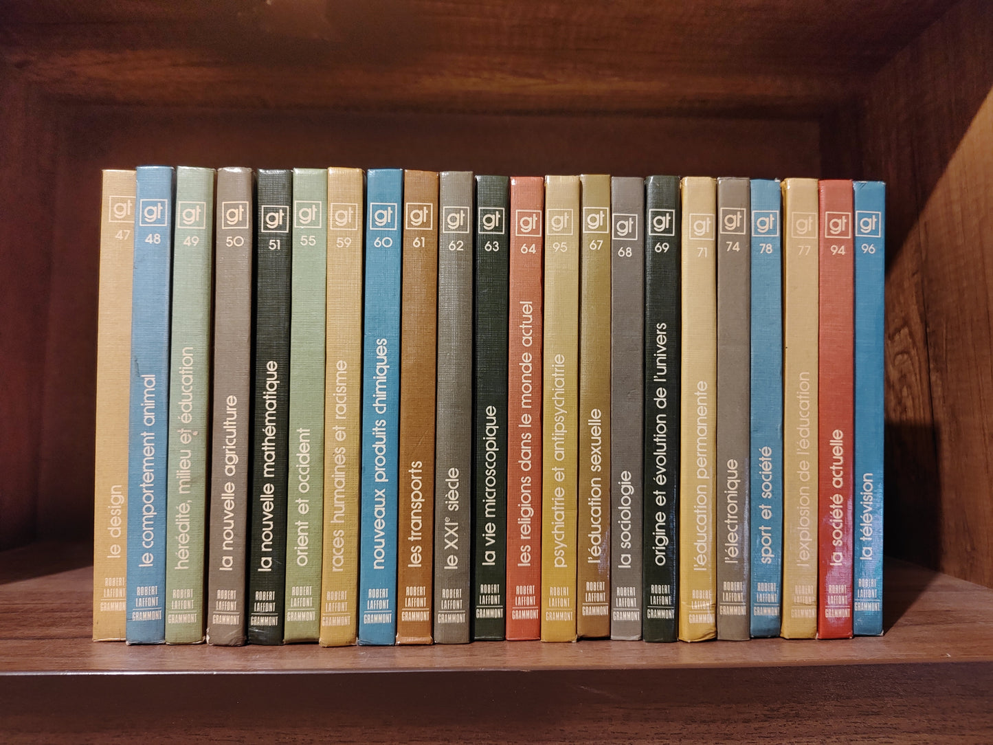 22 tomes : Bibliothèque Laffont des grands thèmes