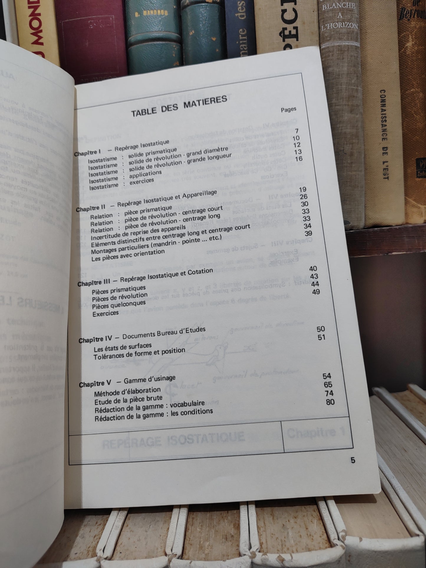 Paoletti - Étude logique des gammes d'usinage
