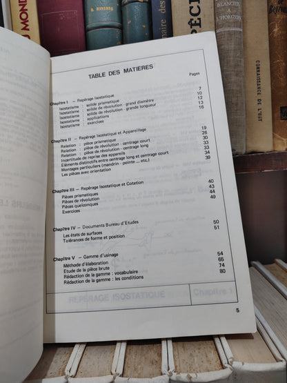 Paoletti - Étude logique des gammes d'usinage
