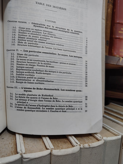 Dévoré - Cours de chimie : Chimie générale