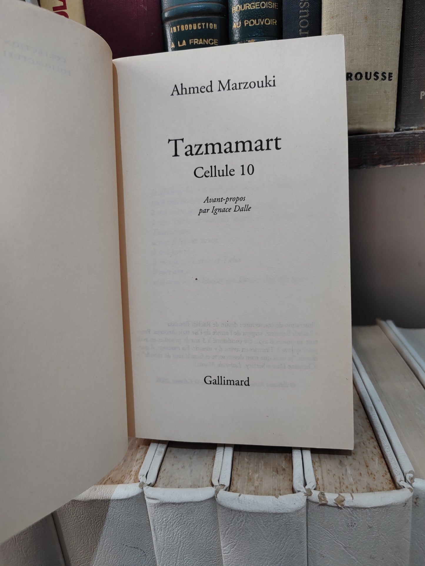 Marzouki - Tazmamart cellule 10