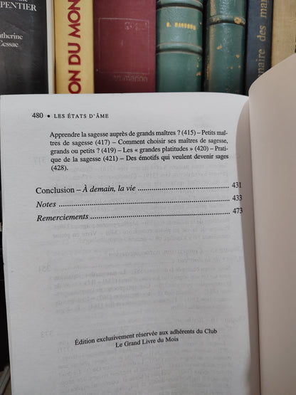 André - Les états d'âme : un apprentissage de la sérénité