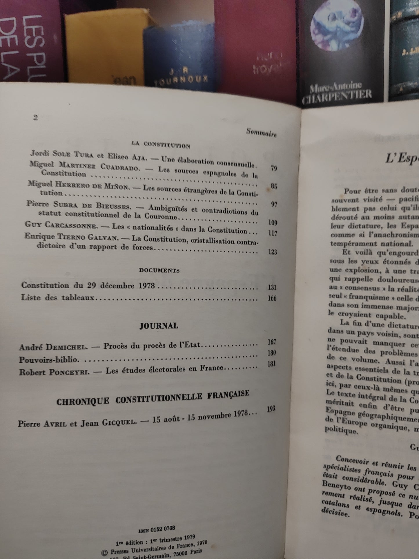 Pouvoir 8 - L'espagne démocratique