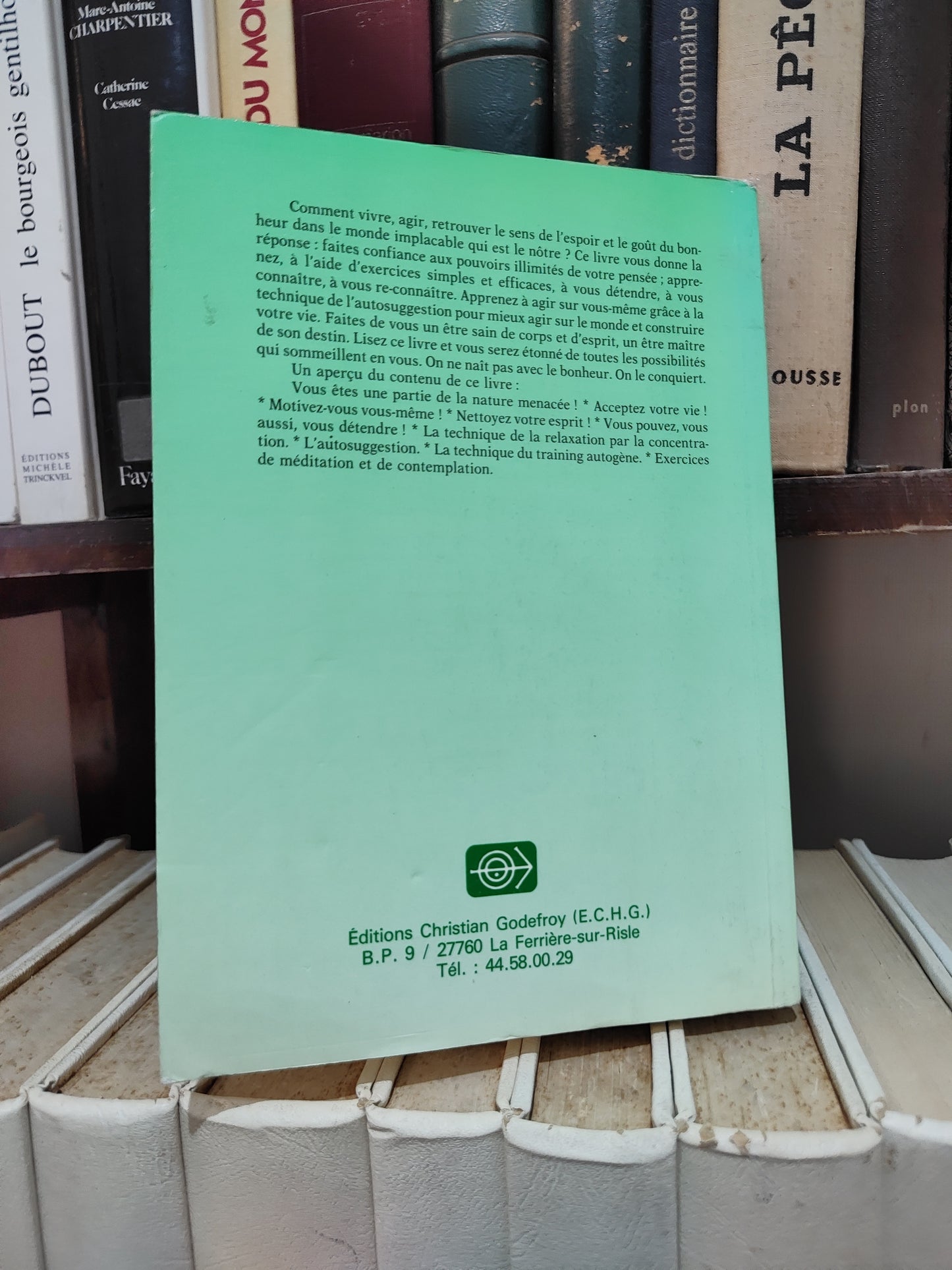Stoeber - Le psychotraining  autogène : comment retrouver et garder la sante