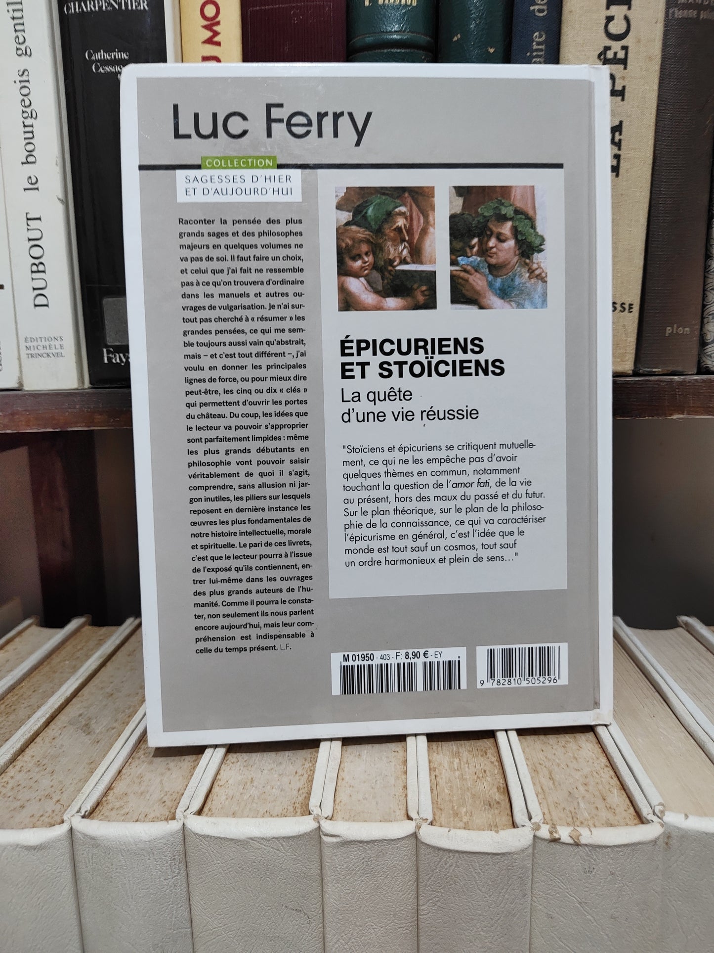 Ferry - Epicuriens et stoïciens (sans cd)