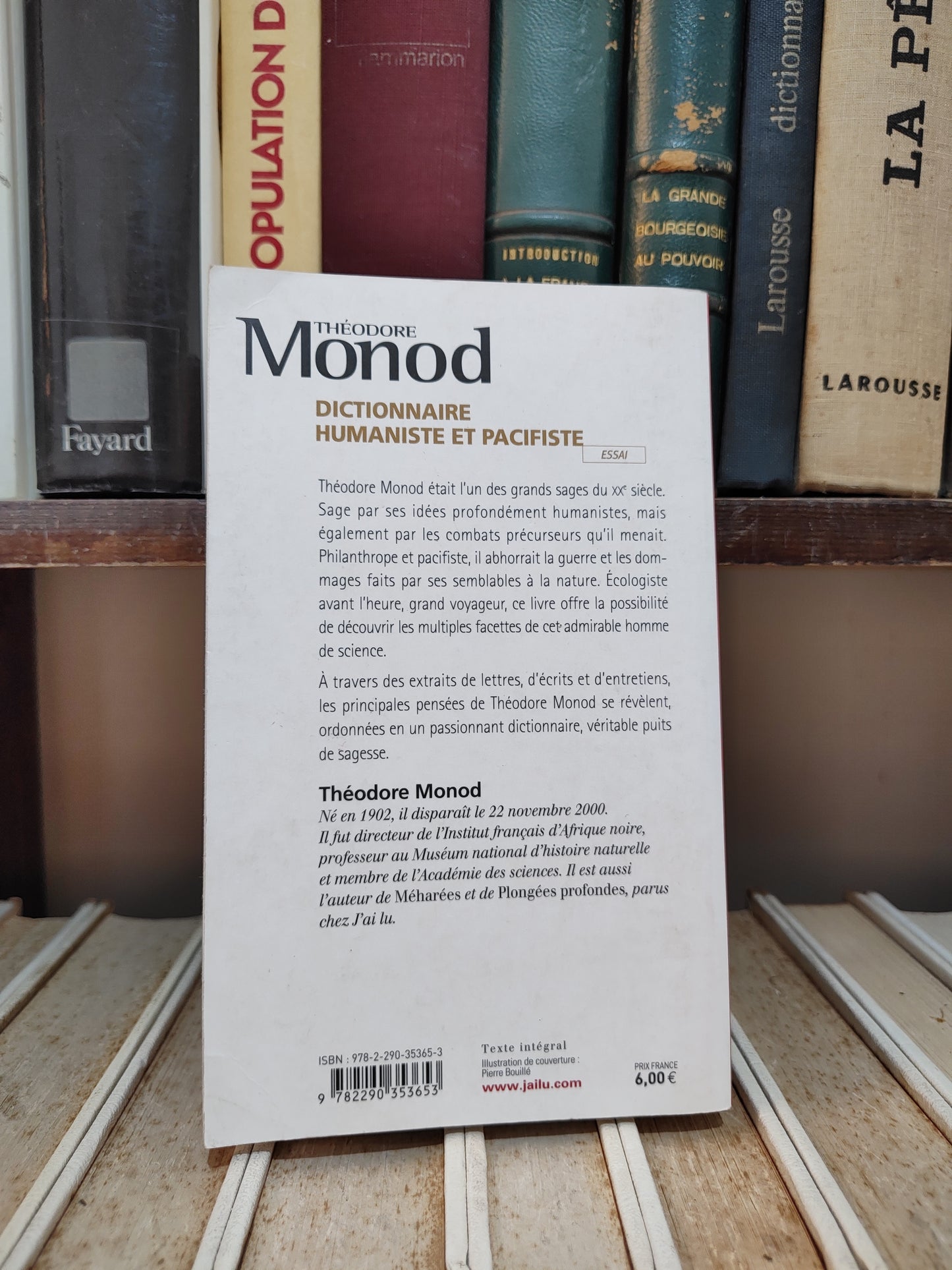 Monod - Dictionnaire humaniste et pacifique