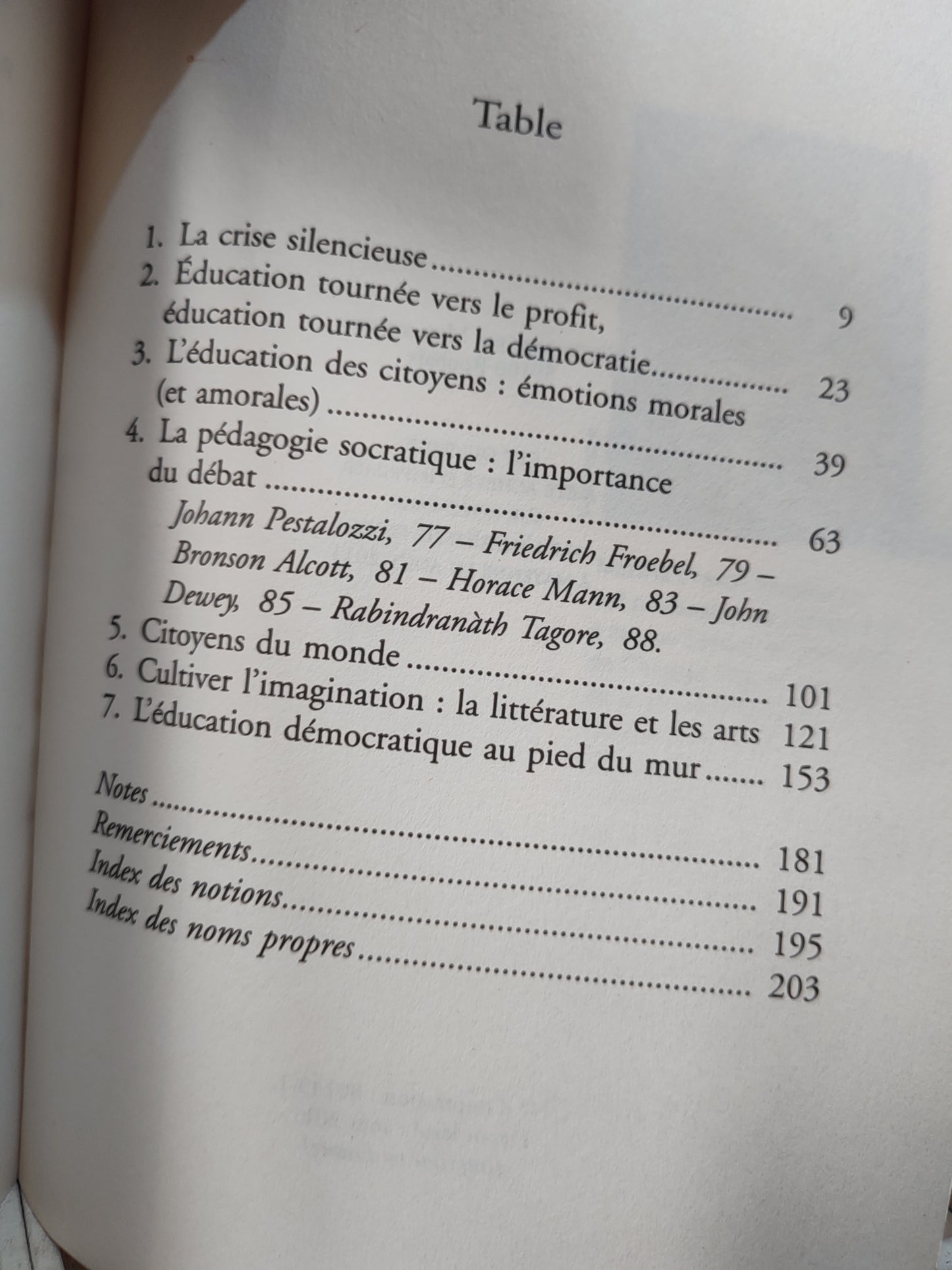 Nussbaum - Les émotions démocratiques