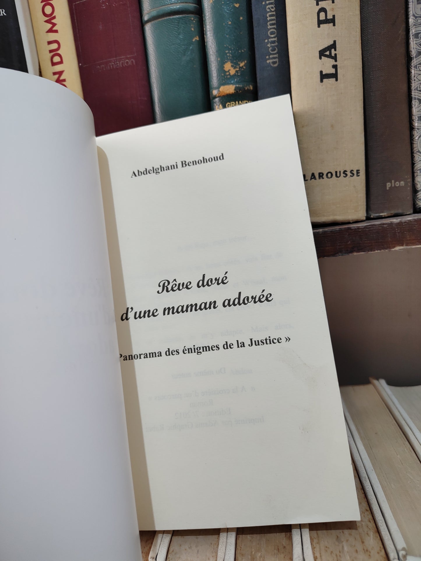 Benohoud - Rêve doré d'une maman adorée