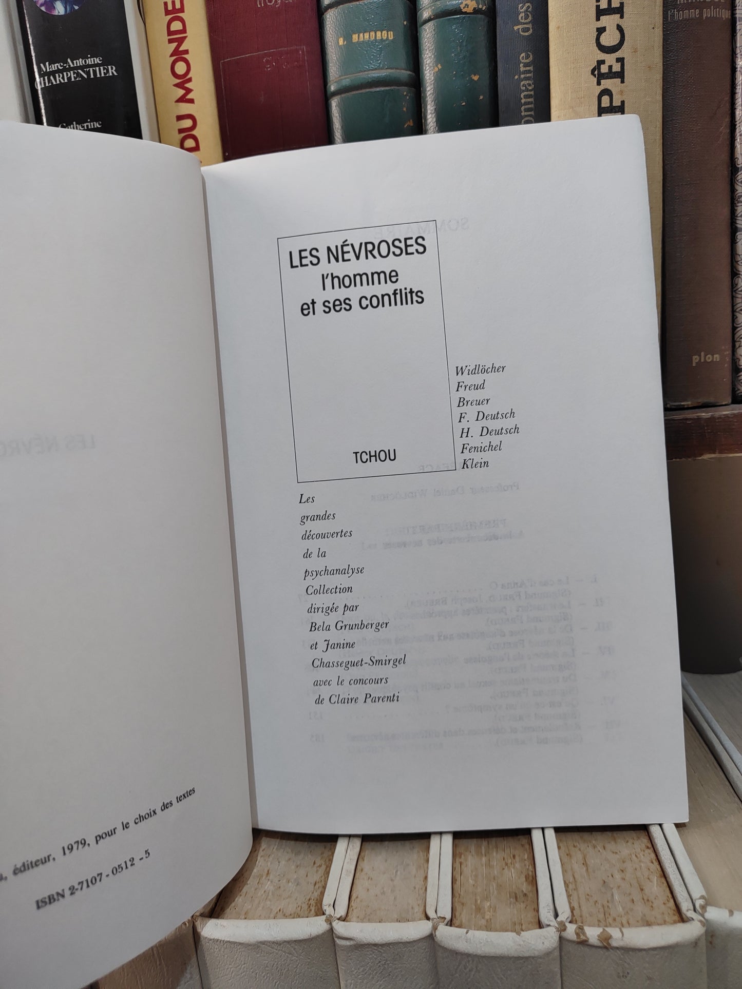Tchou - Les nervoses : l'homme et ses conflits