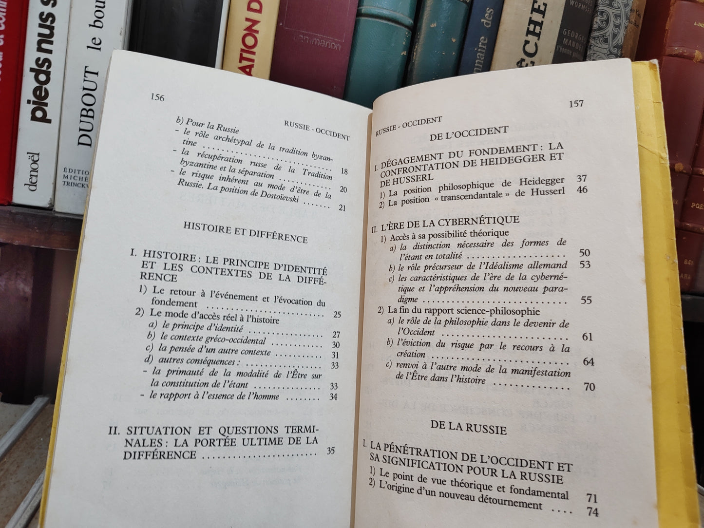 Dennes - Russie-occident philosophie d'une différence