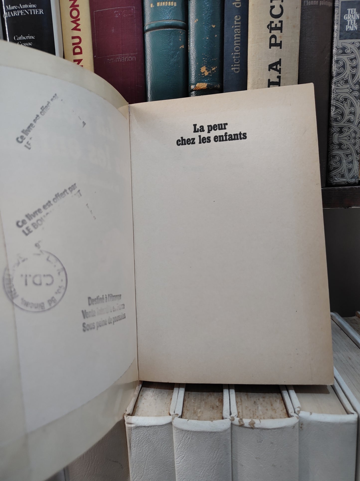 Benjamin - La peur chez les enfants