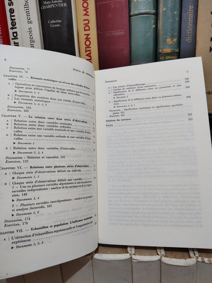 Reuchlin - Précis de statistique : Présentation notionnelle