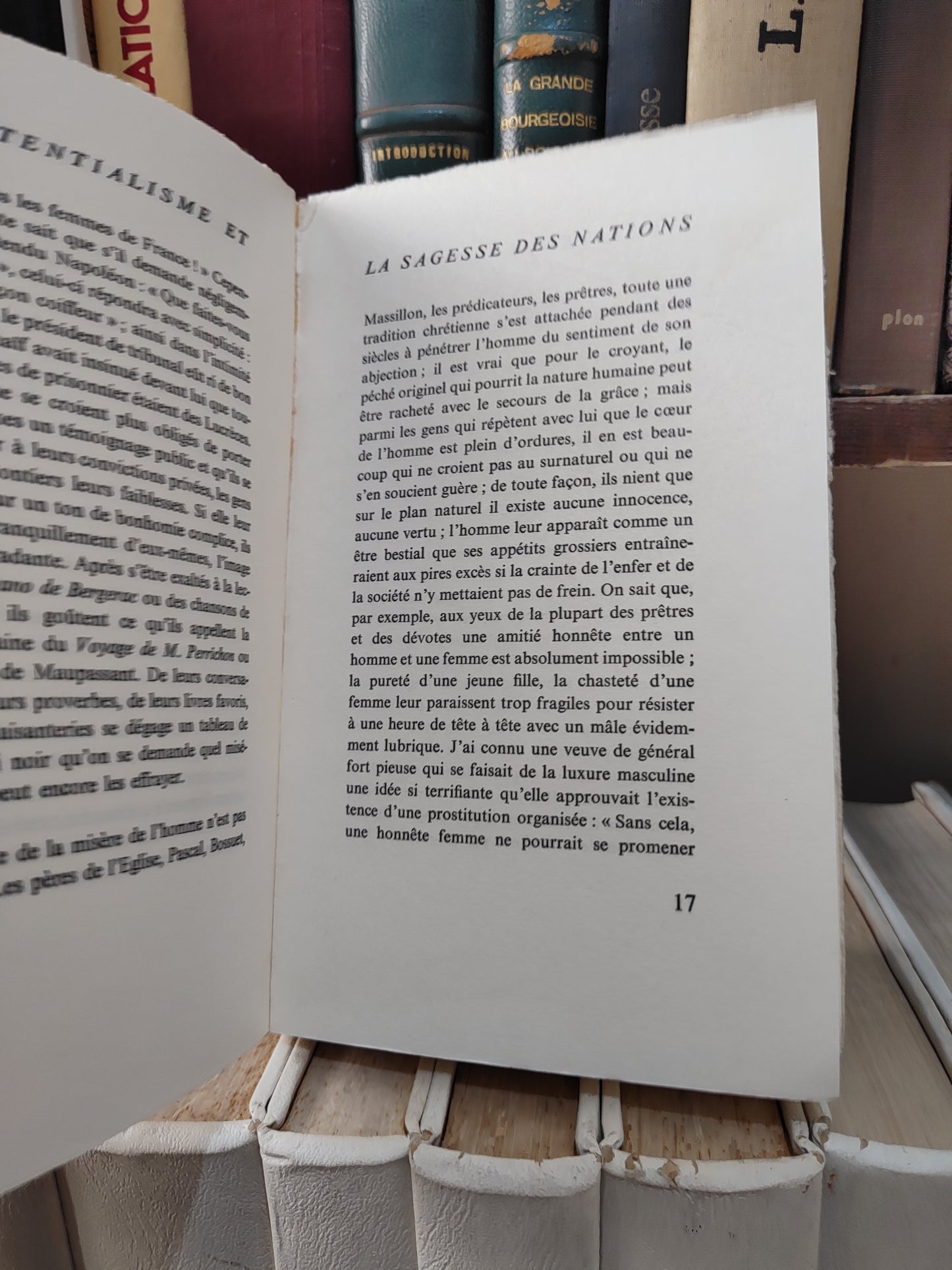 Beauvoir - L'existentialisme et la sagesse des nations