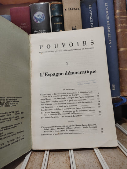 Pouvoir 8 - L'espagne démocratique