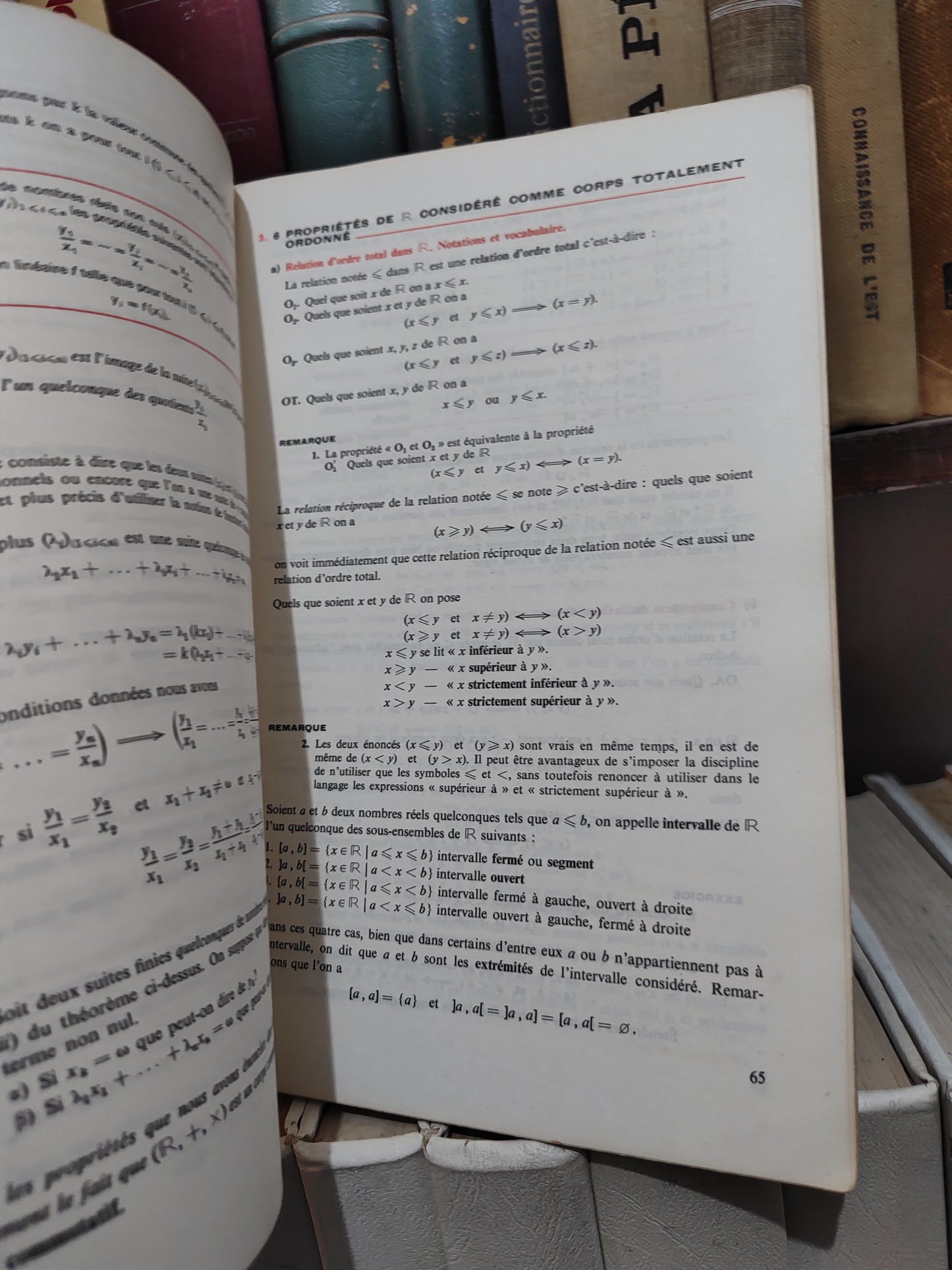 Mathématique Tome 1 Terminale D