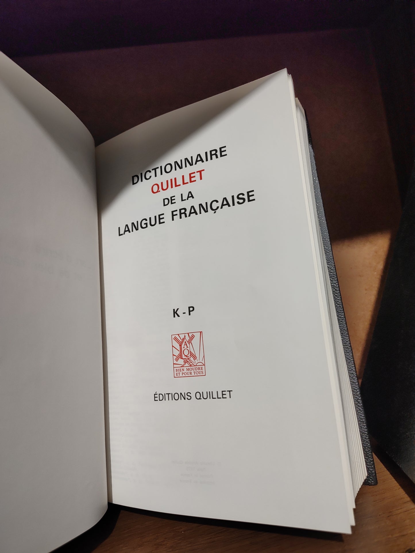 Dictionnaire Quillet de la langue française