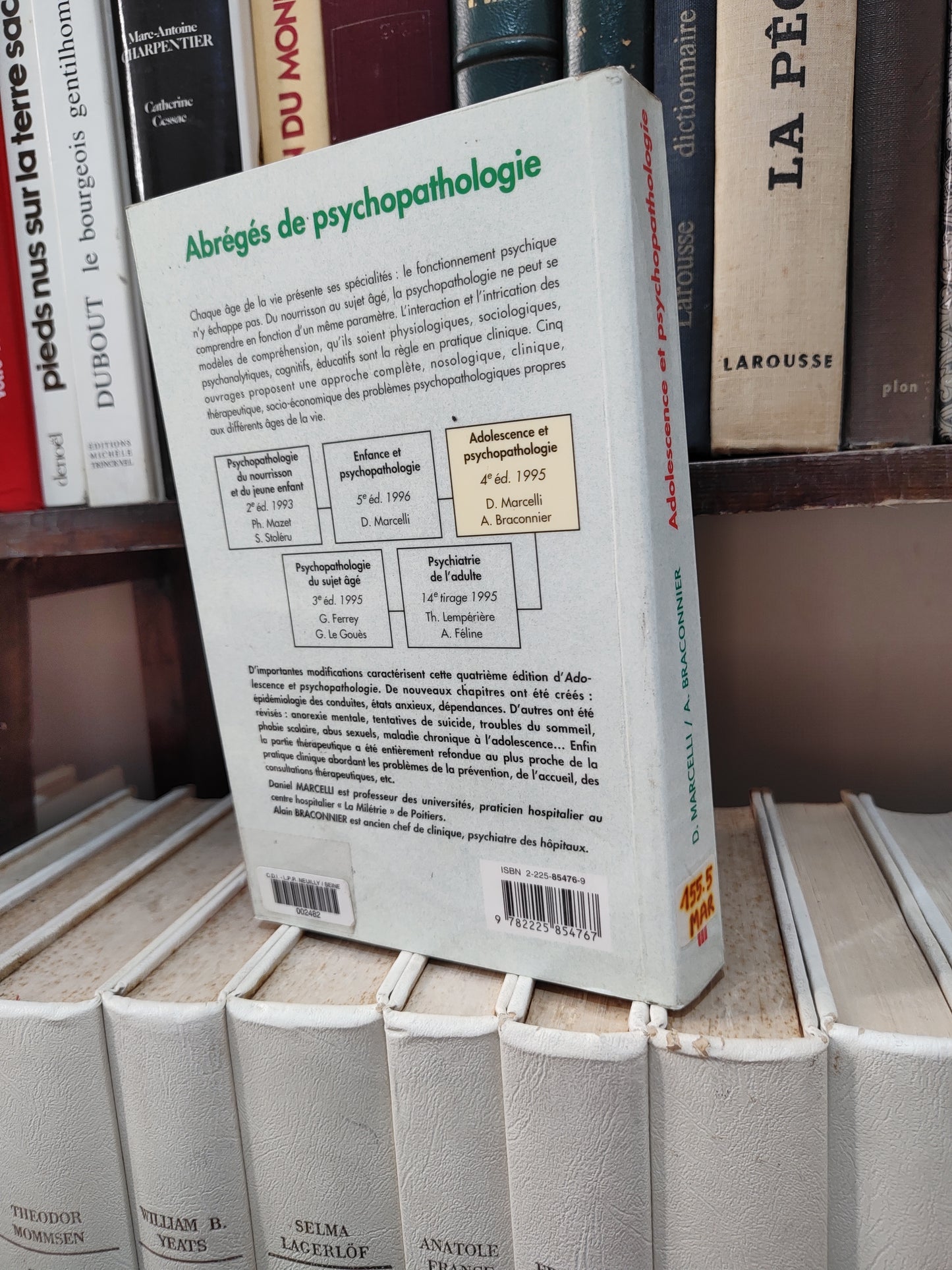 Marcelli - Adolescence et psychopathologie