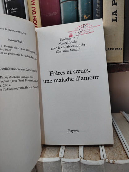 Rufo - Frère et sœurs, une maladie d'amour