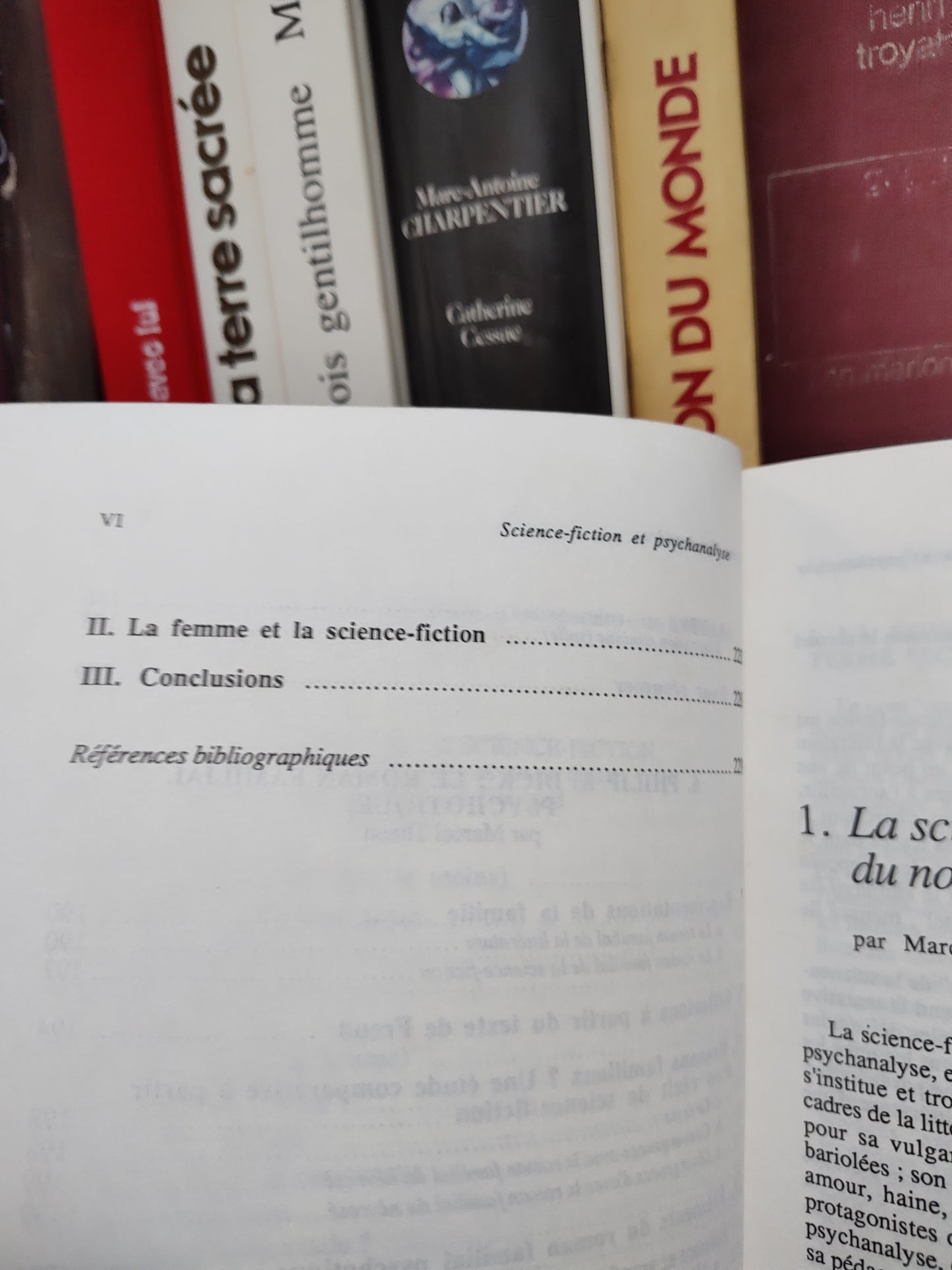 Thoan - Sciences fiction et psychanalyse : L'imaginaire social de l'S.F