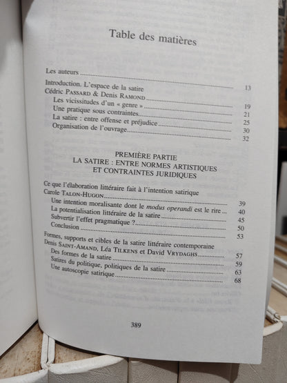 Passard - De quoi se moquent-t-on ? Satire et Liberté d'expression