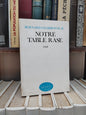 Charbonneau - Notre table rase