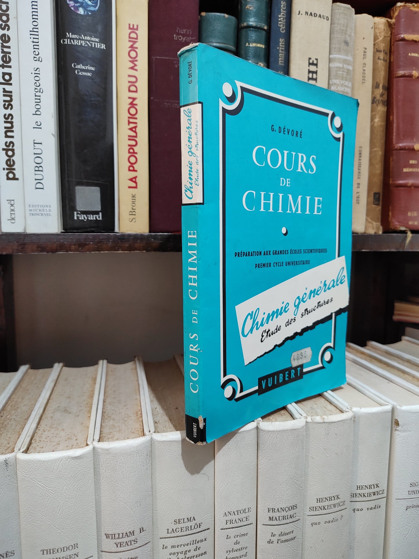 Dévoré - Cours de chimie : Chimie générale