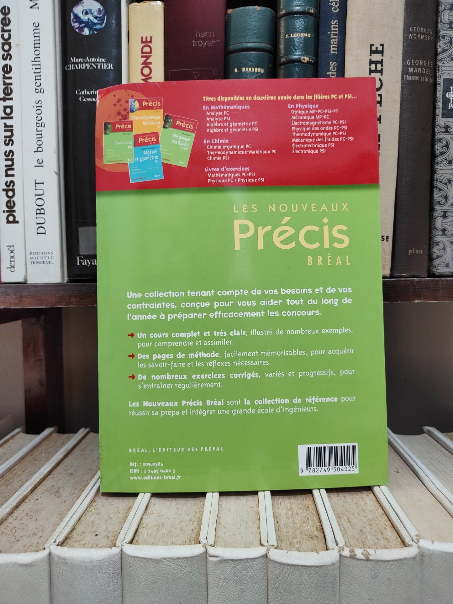 Choimet - Themodynamiques pc psi Précis bréal
