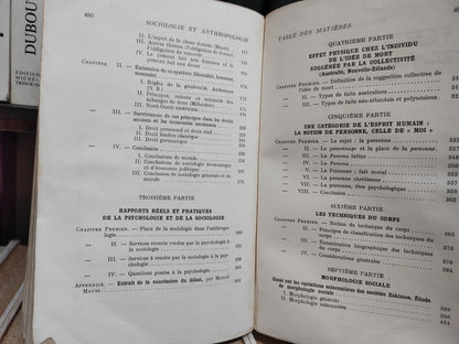 Mauss - Sociologie et Anthropologie
