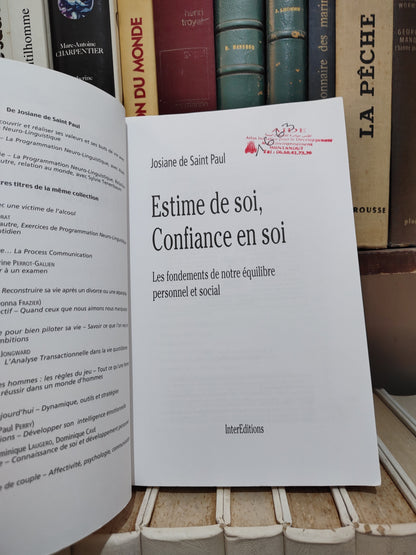 Saint Paul - L'estime de soi, Confiance en soi : Les fondements de notre équilibre personnel et social