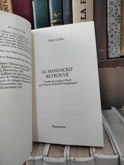Coelho - Le manuscrit retrouvé